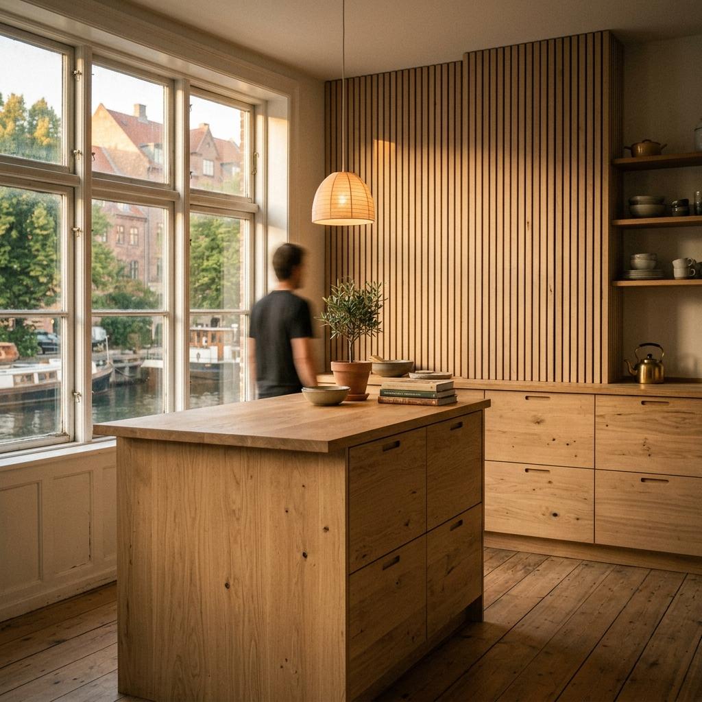 The Beauty Of Natural Wood In Scandi Japandi Kitchen Spaces