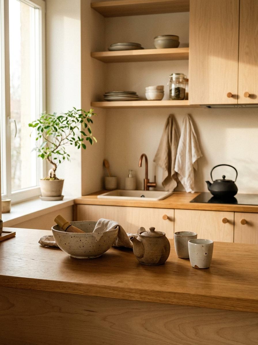 The Essential Elements Of A Minimalist Japandi Kitchen Style