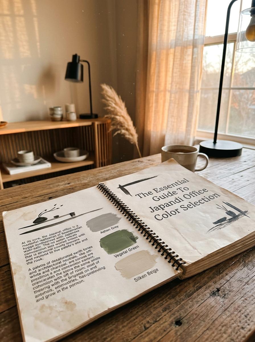 The Essential Guide To Japandi Office Color Selection