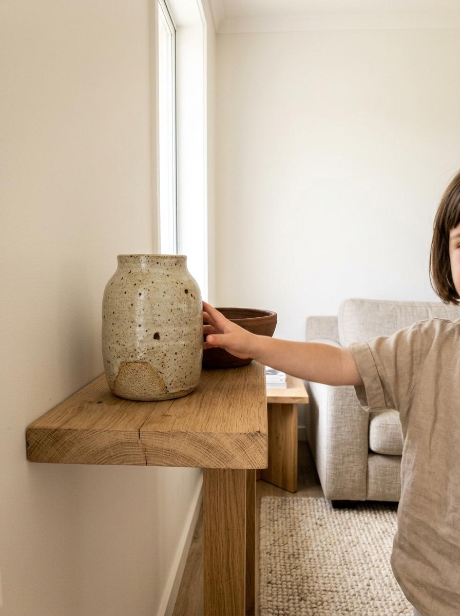 The Impact Of Handcrafted Ceramics On Japandi Living Room Texture