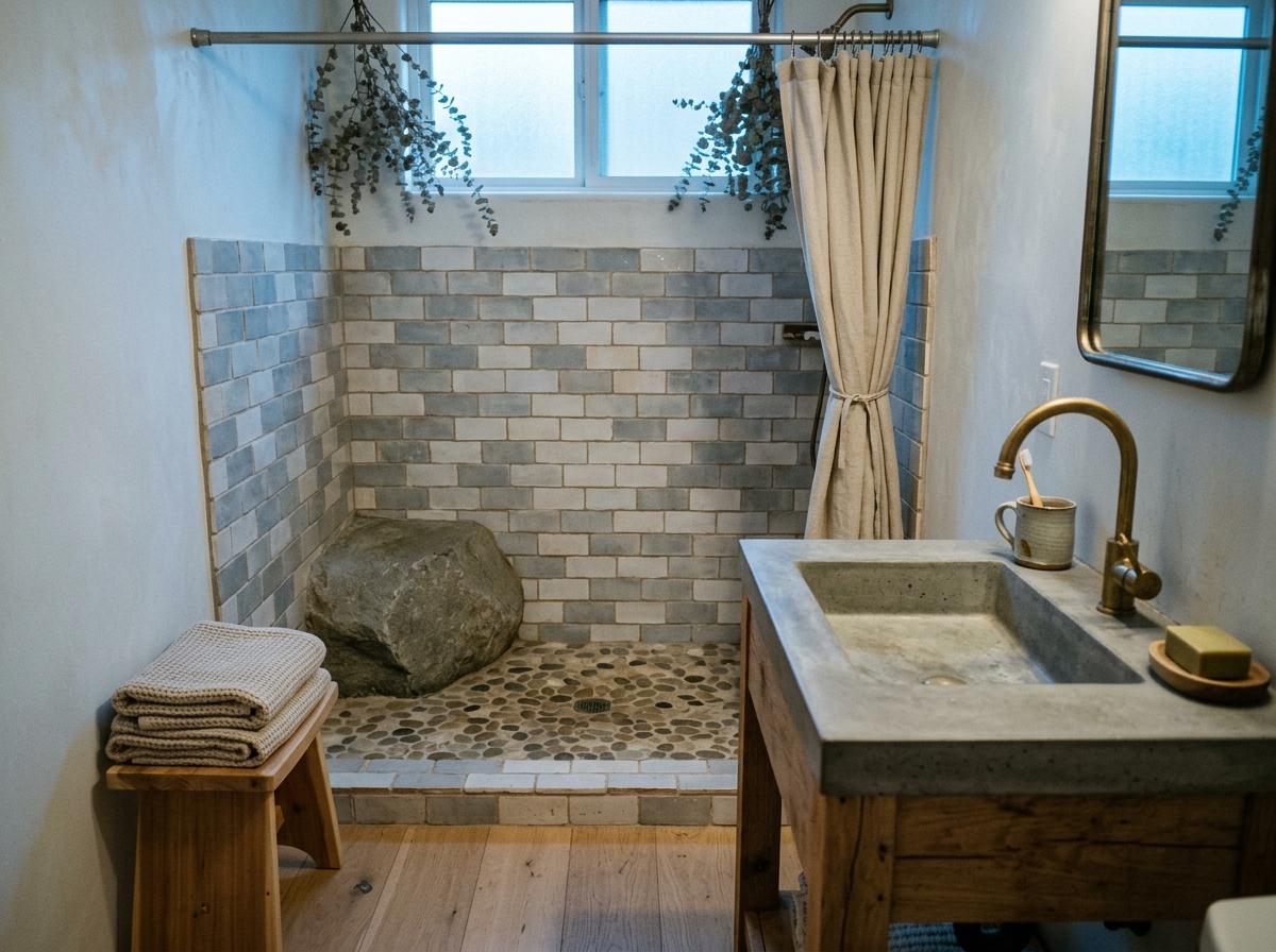 The Intersection Of Comfort And Style In Japandi Bathroom Decor