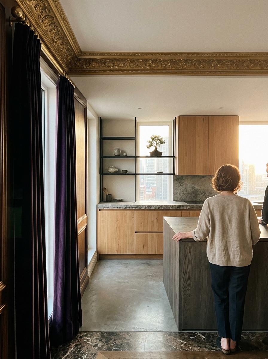 The Intersection Of Opulence And Japandi Kitchen Simplicity