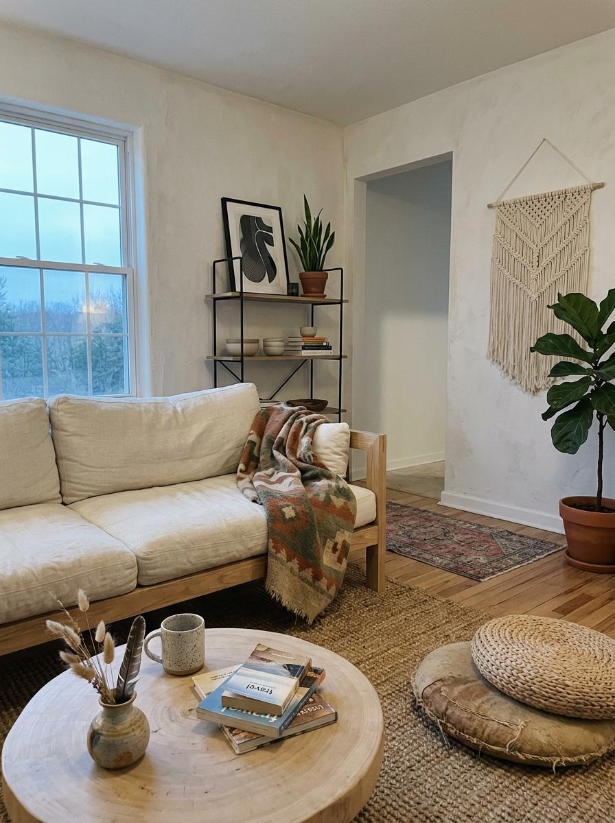 The Perfect Fusion Of Boho Charm And Japandi Simplicity