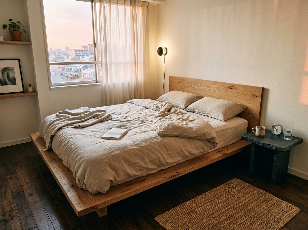 The Perfect Japandi Bedroom Furniture Arrangement For Small Spaces