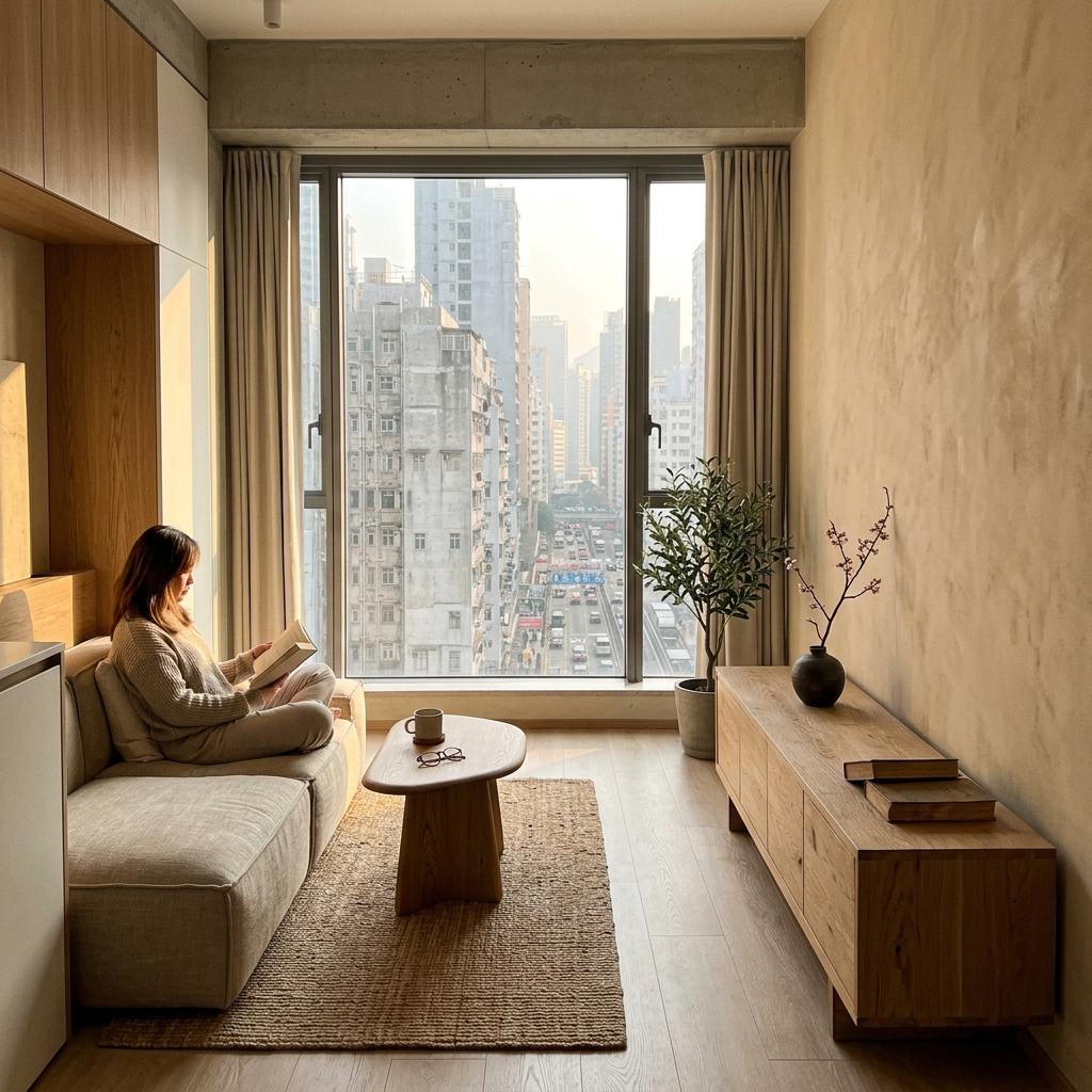The Perfect Minimalist Japandi Living Room For Urban Dwellers