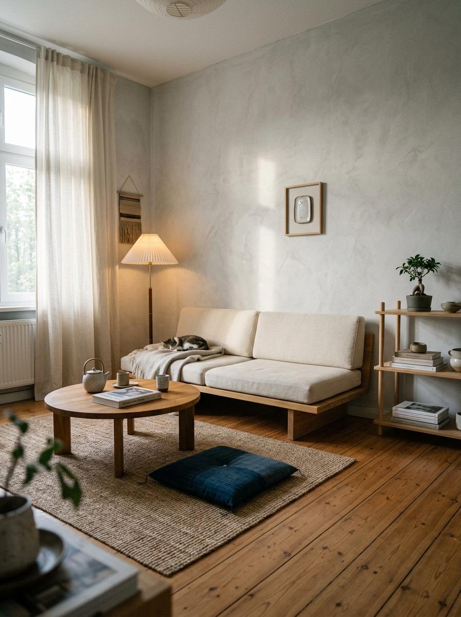 The Role Of Functional Minimalism In Japandi Living Room Styling