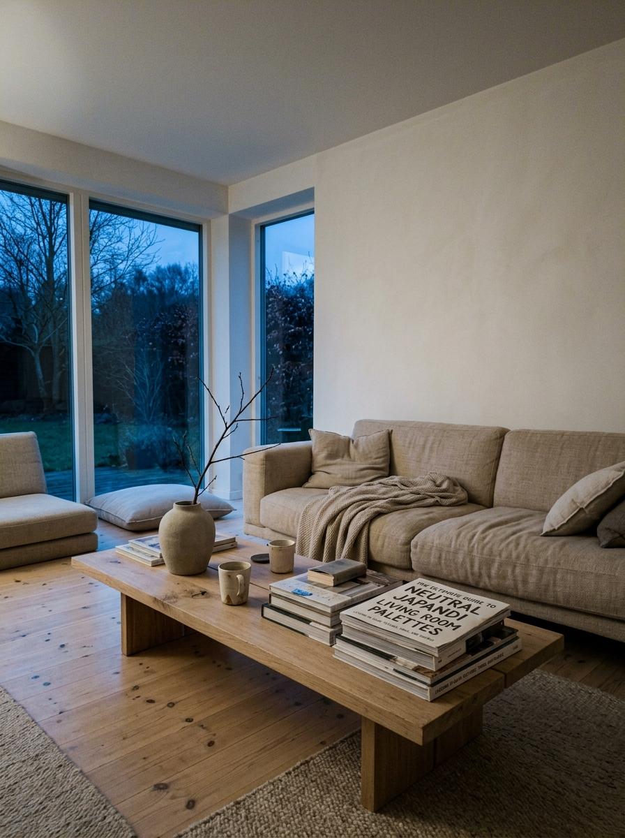 The Ultimate Guide To Neutral Japandi Living Room Palettes