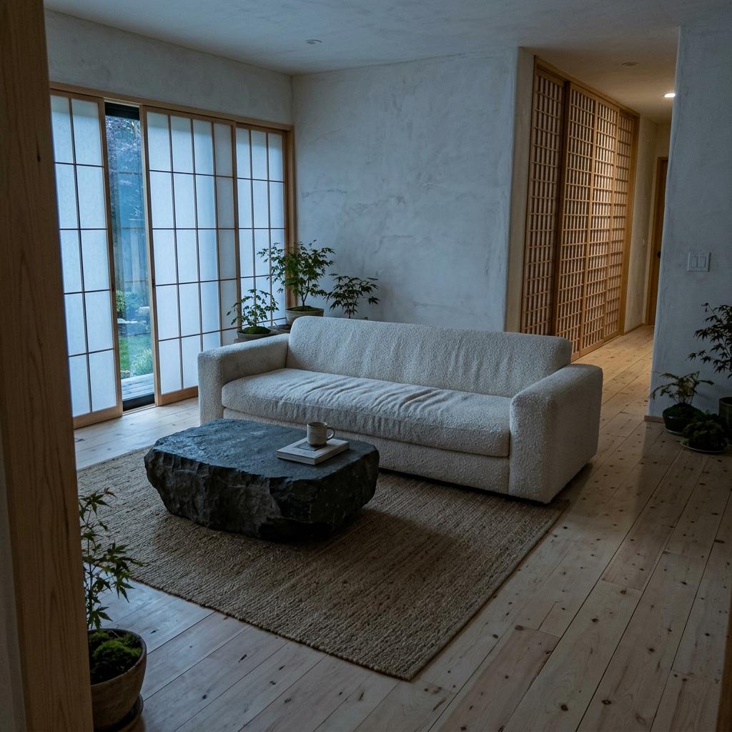 The Ultimate Vision Of A Luxury Japandi Living Room