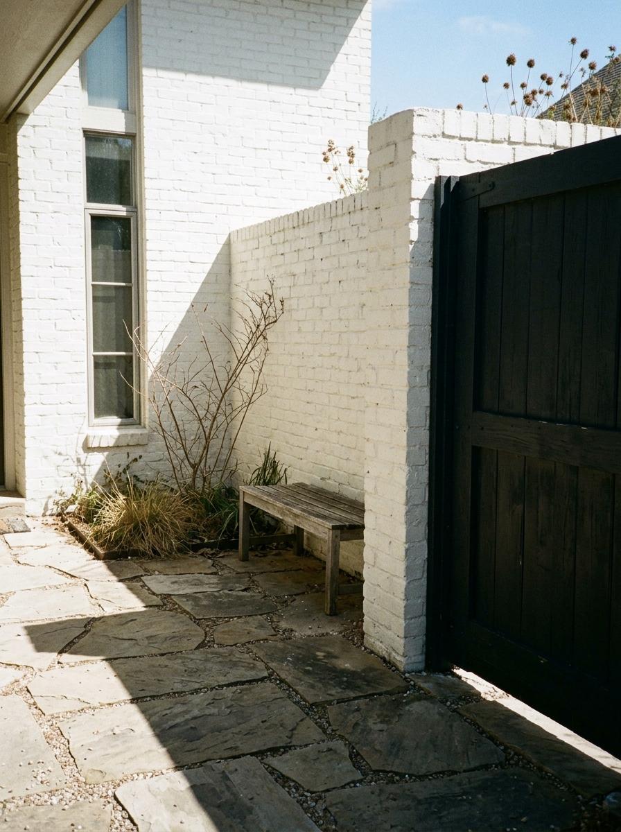 This Low Maintenance Space Is A Quiet Nook By The Gate