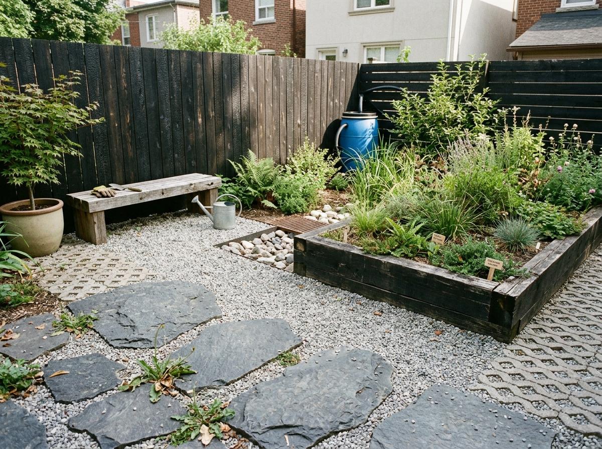 This Sustainable Garden Showcases Modern Japandi Backyard Flair