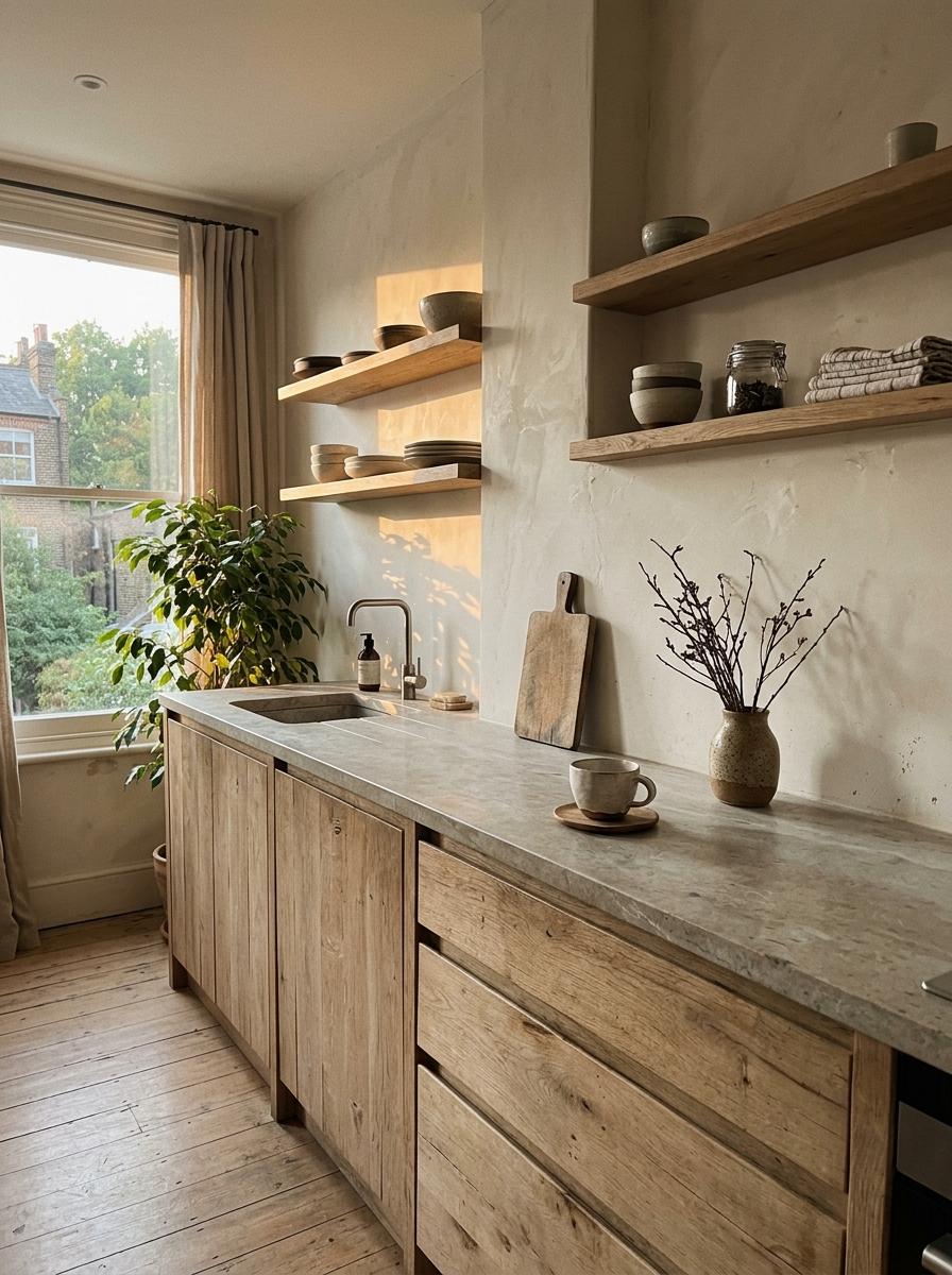 This Sustainable Kitchen Is A Quiet Haven Of Japandi Design