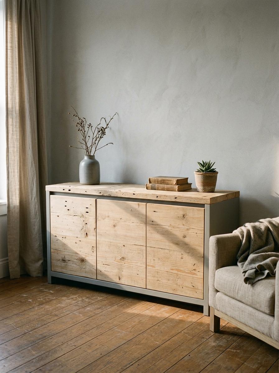 Timeless Appeal Of Reclaimed Wood In Japandi Furniture