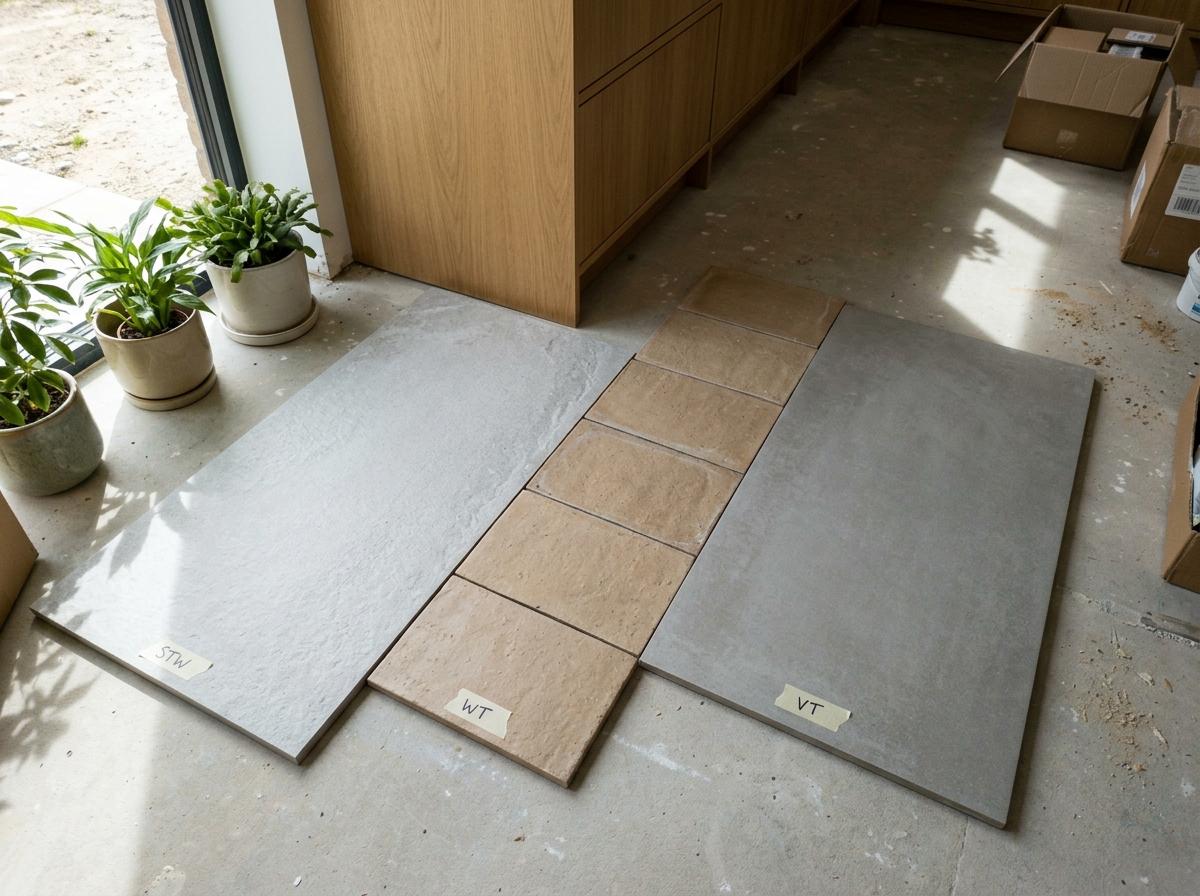 Timeless Finishes For Japandi Kitchen Floor Tiles