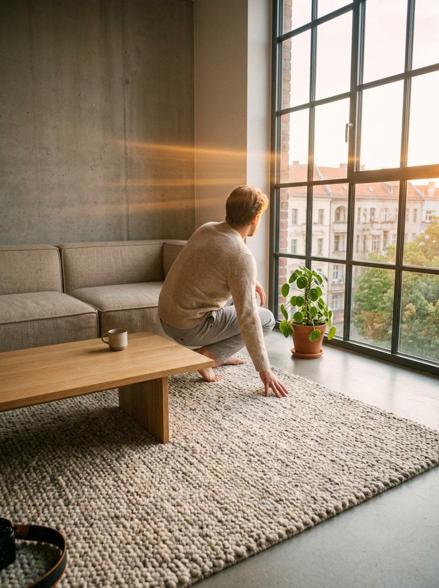 Transform Your Apartment Using A High Quality Japandi Living Room Rug