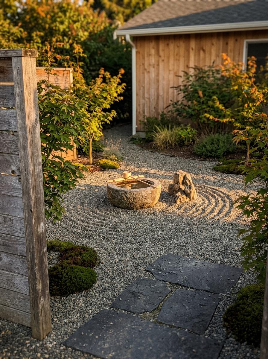 Transform Your Backyard Into A Minimalist Japandi Zen Garden