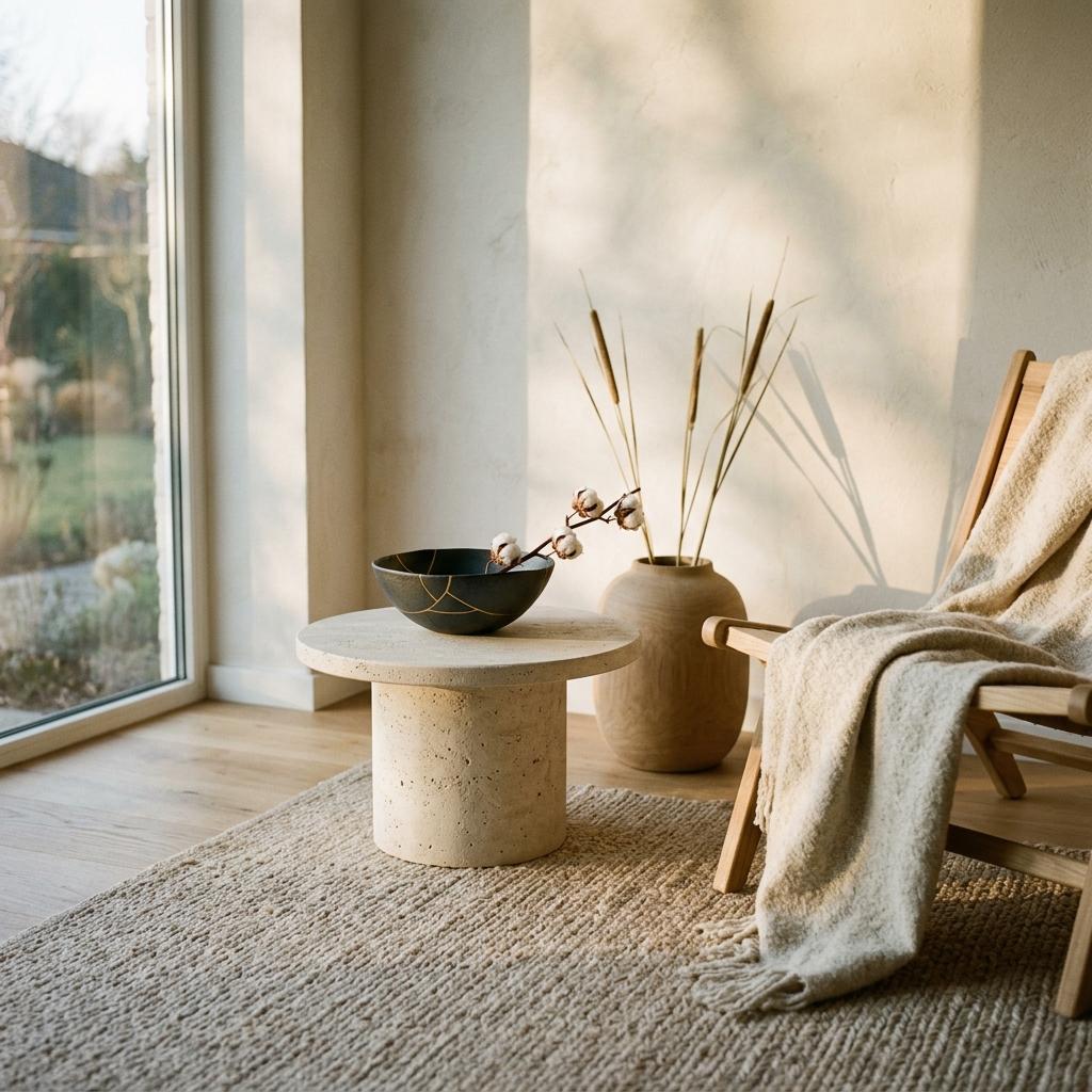 Transform Your Home Using Timeless Japandi Living Room Accents