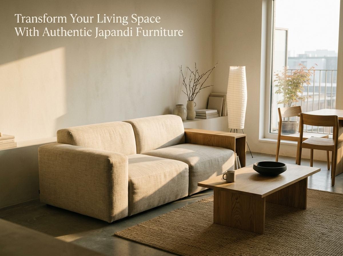Transform Your Living Space With Authentic Japandi Furniture