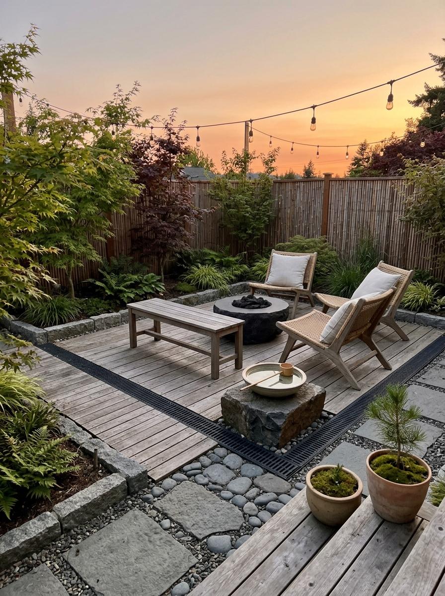 Transform Your Outdoor Area Into A Quiet Japandi Space