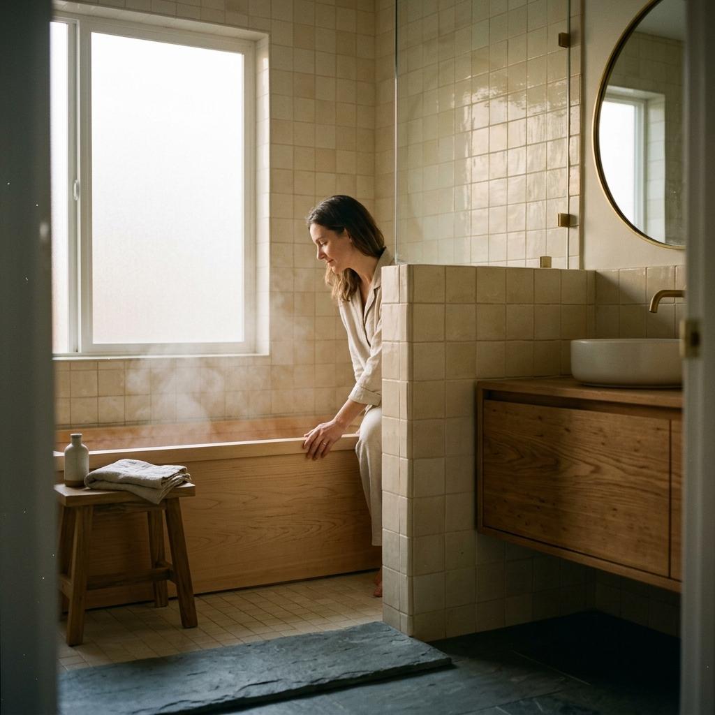 Transform Your Space With A Functional Japandi Bathroom Layout