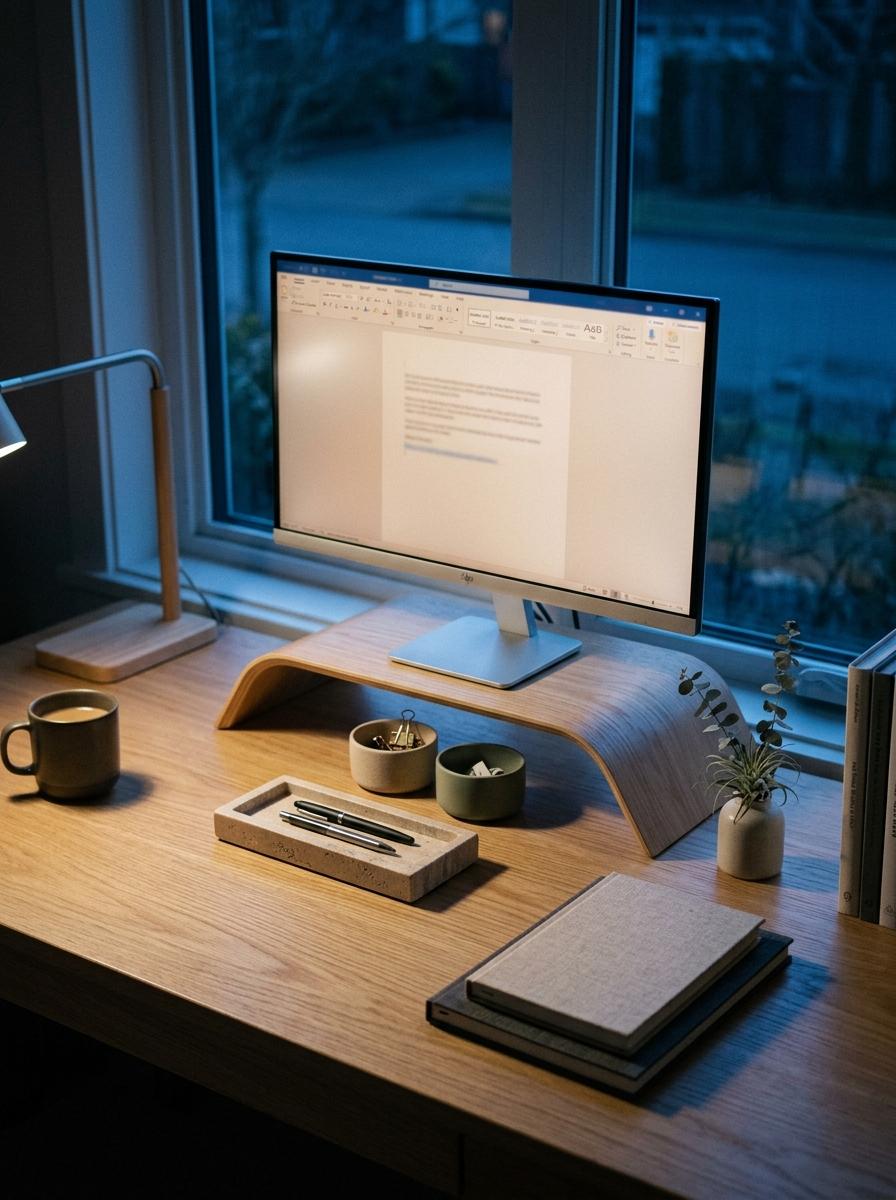 Transform Your Writing Desk With Japandi Office Accessories