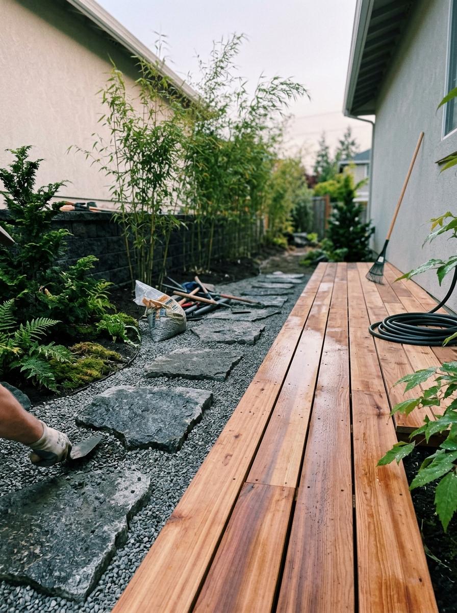 Transforming A Backyard Into A Japandi Garden Oasis