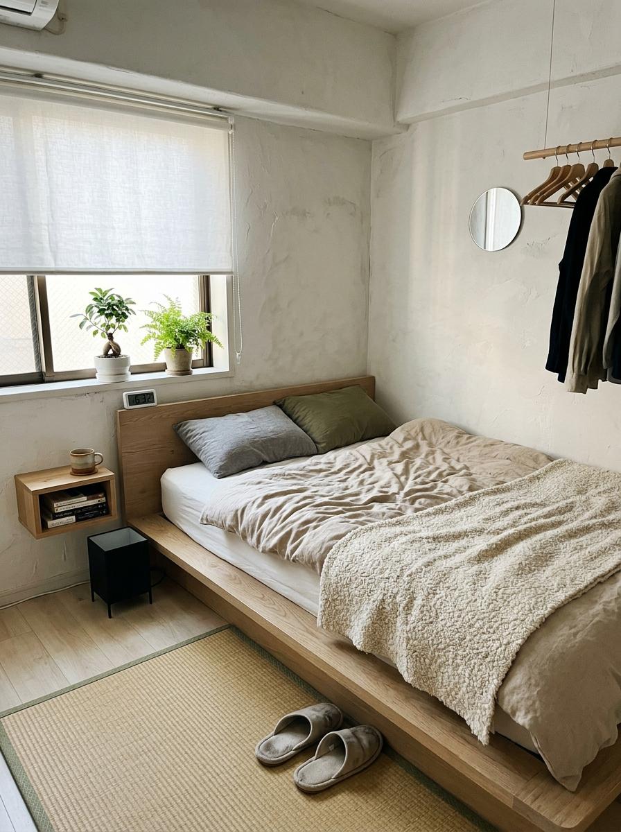 Transforming A Compact Space With Japandi Bedroom Elements