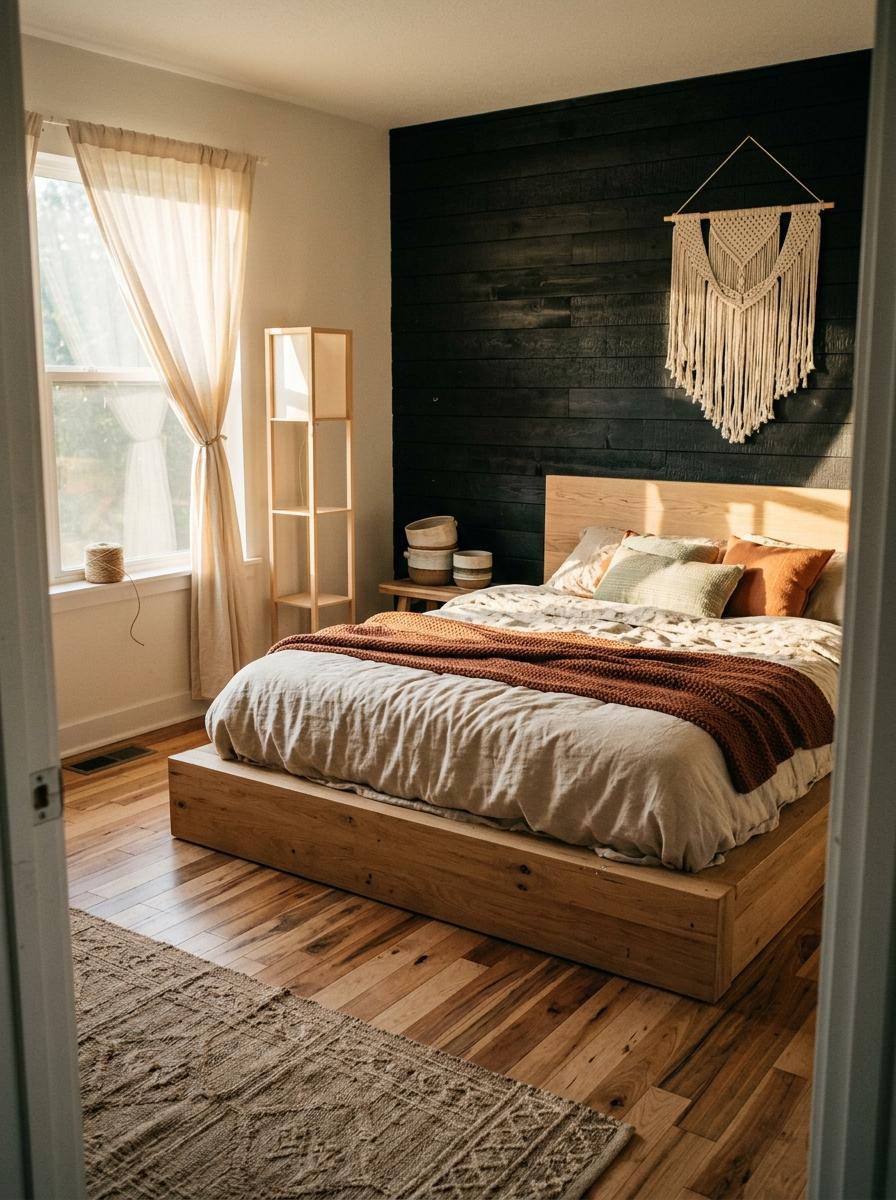 Transforming A Master Suite With Boho Japandi Aesthetics