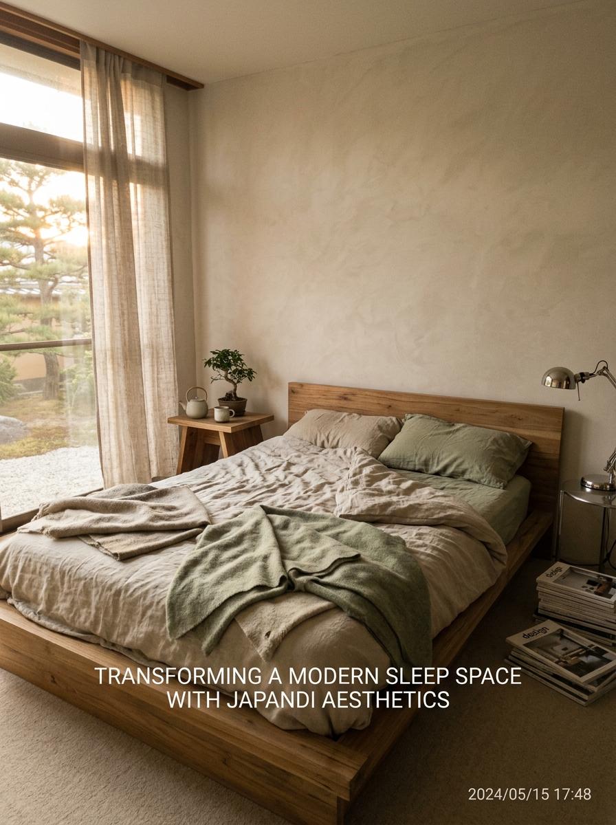 Transforming A Modern Sleep Space With Japandi Aesthetics