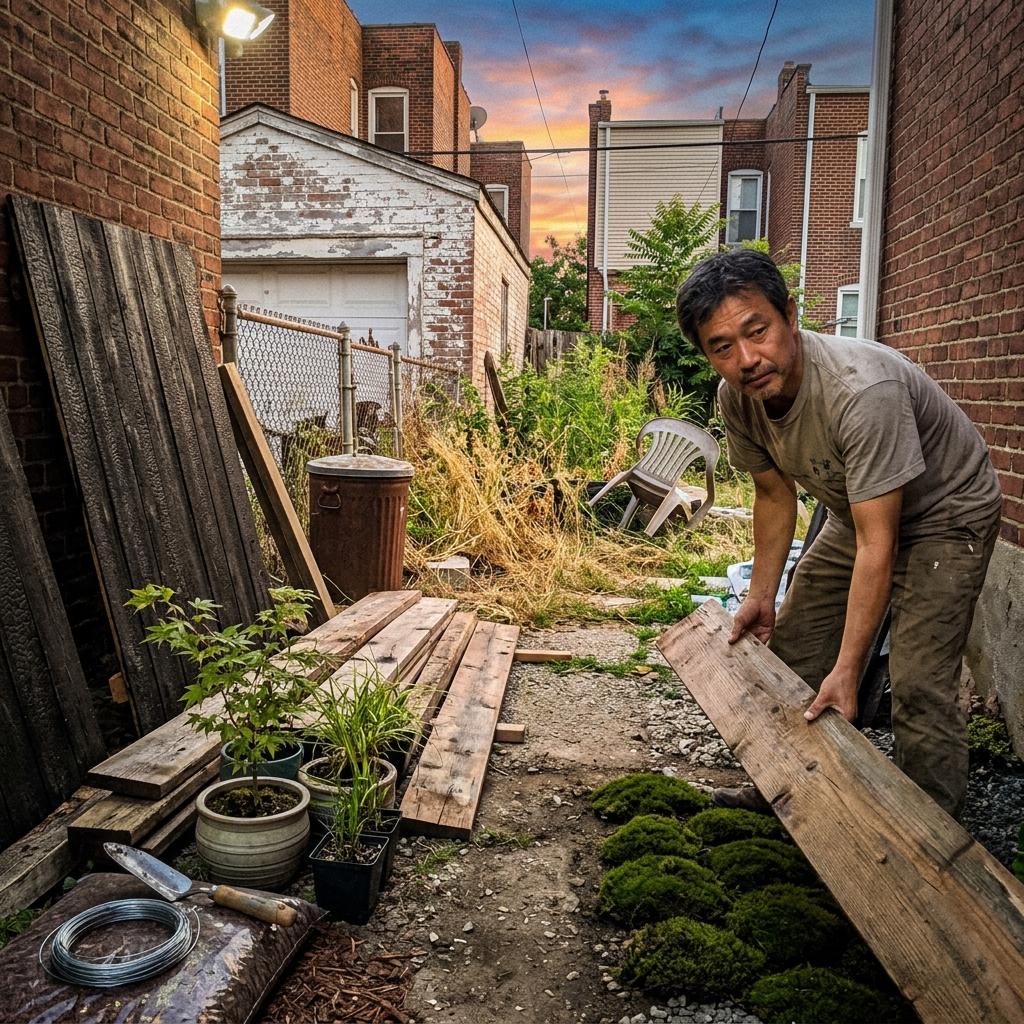 Transforming A Tiny Backyard Into A Japandi Garden Retreat