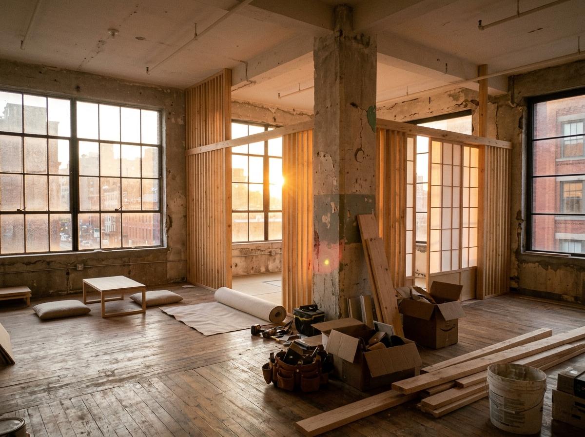 Transforming An Urban Loft With Japandi Design Inspiration