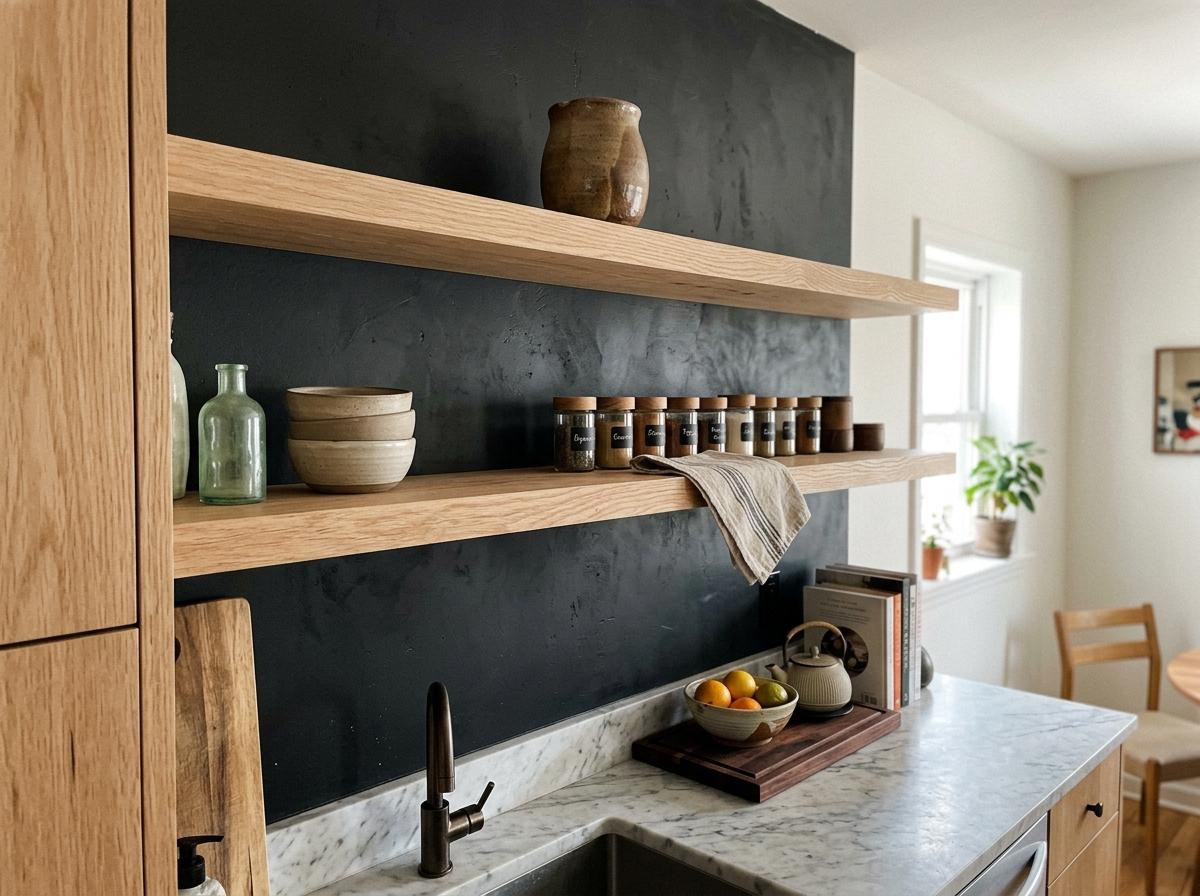Transforming Kitchens With Japandi Kitchen Open Shelving Ideas