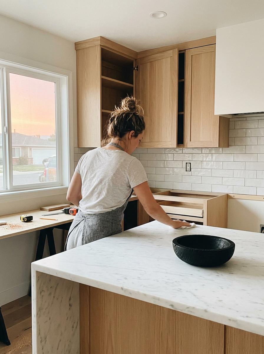 Transforming Your Cooking Space Into A White Japandi Kitchen