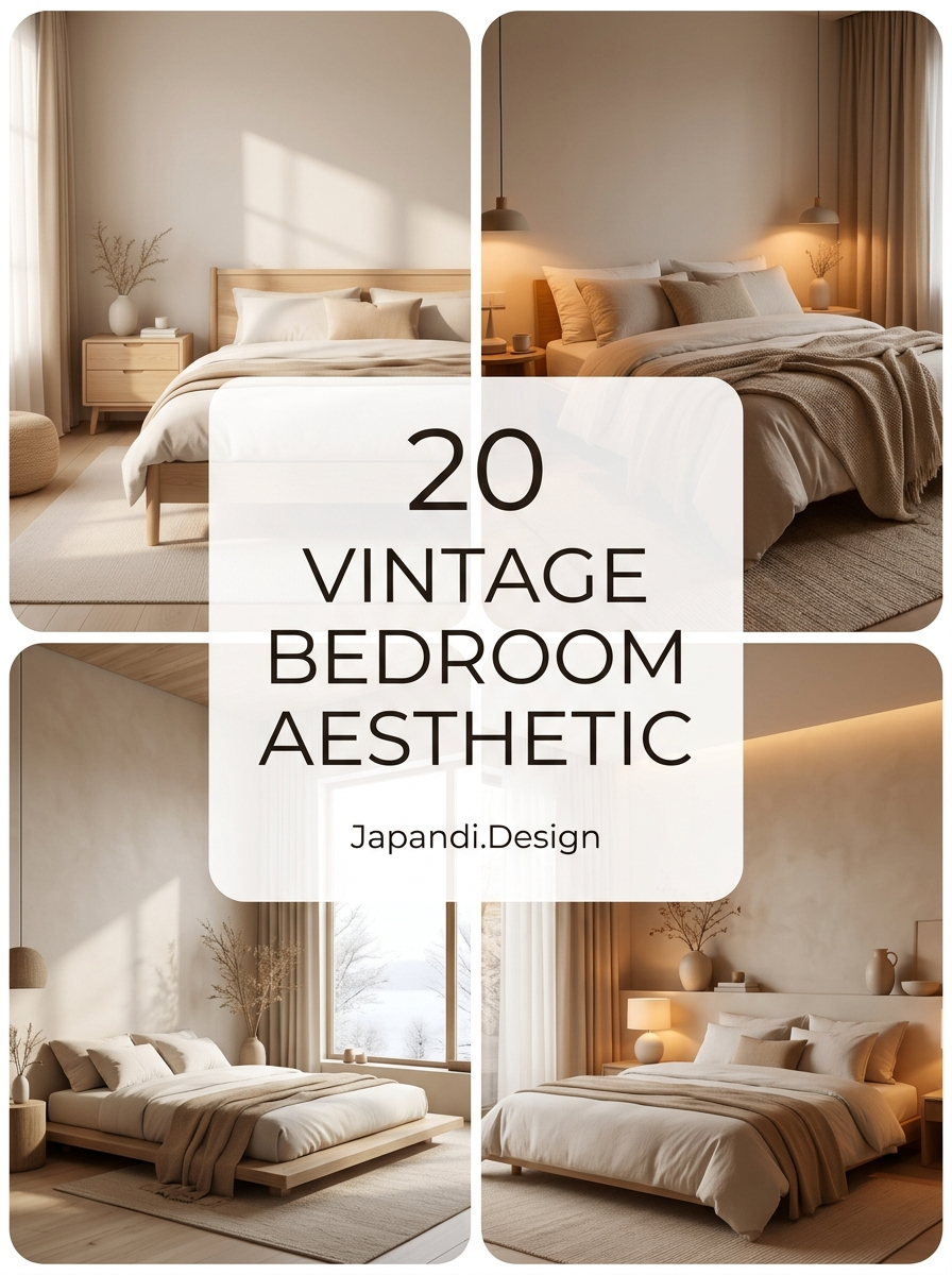 Vintage Bedroom Aesthetic Elements for a Nostalgic Sanctuary