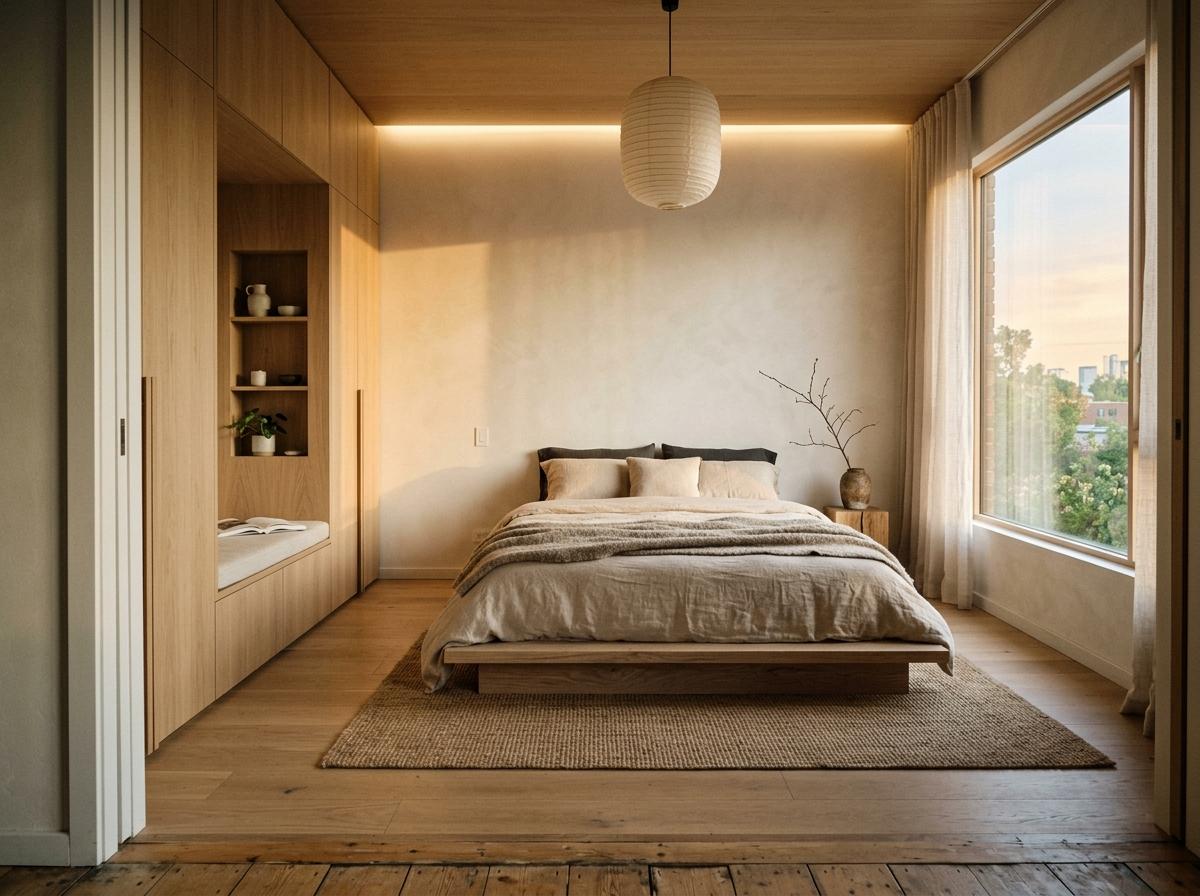 Walk Through A Modern Japandi Dream Bedroom Transformation