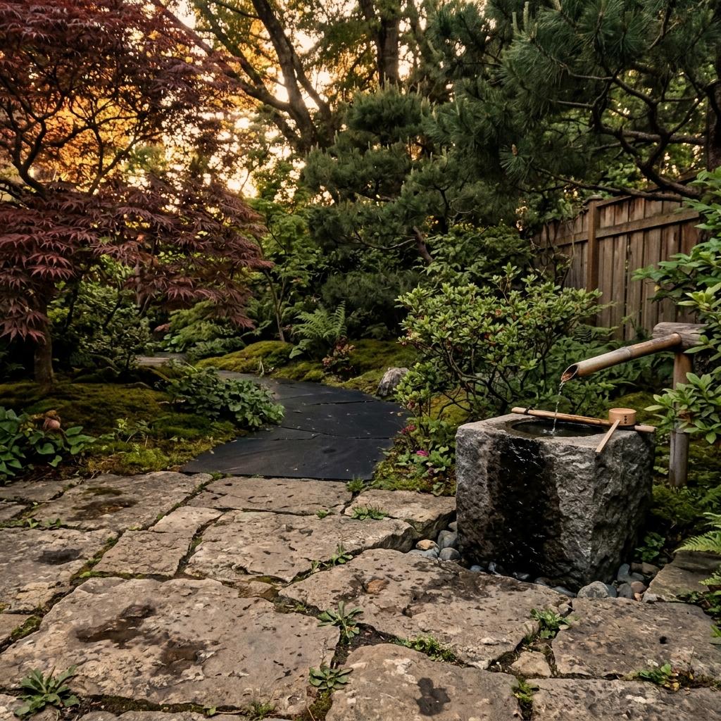 Walk Through A Nature Focused Japandi Garden Oasis