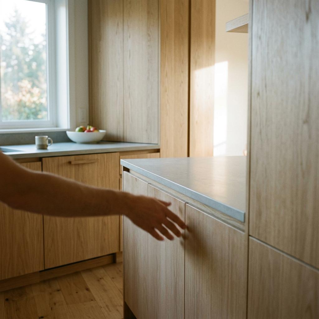 Walk Through A Refreshed Kitchen With Japandi Cabinetry Style