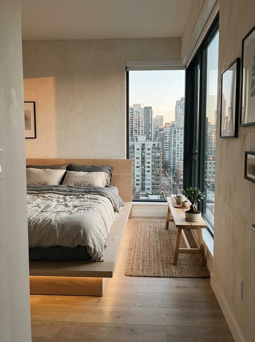 Walk Through A Refreshed Scandinavian Bedroom With A Touch Of Japandi