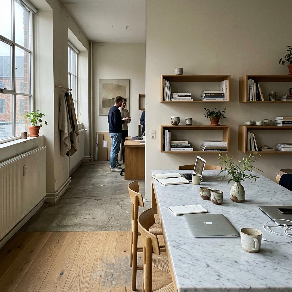 Walk Through A Refreshed Workspace With Touch Of Japandi Style