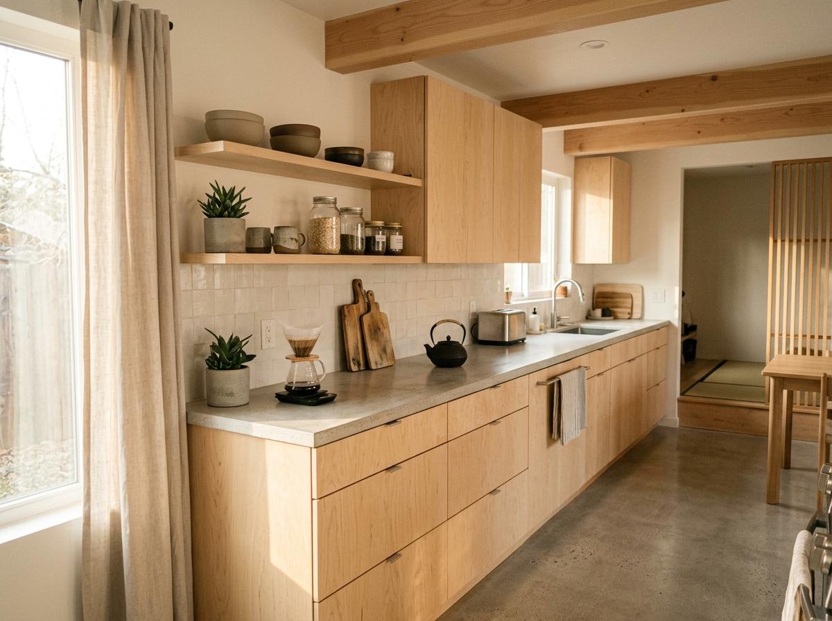 Warm And Inviting Japandi Kitchen Concepts For Your Home