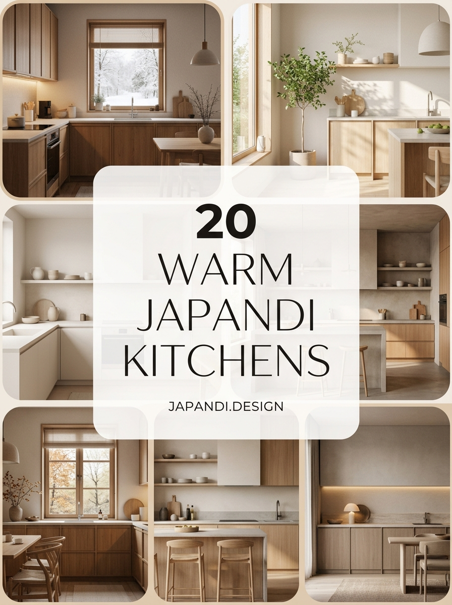 Warm Japandi Kitchen Concepts for a Harmonious Culinary Space
