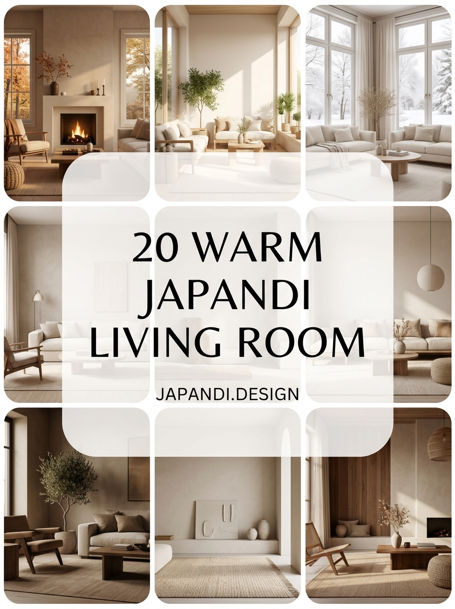 Warm Japandi Living Room Elements for a Balanced Home