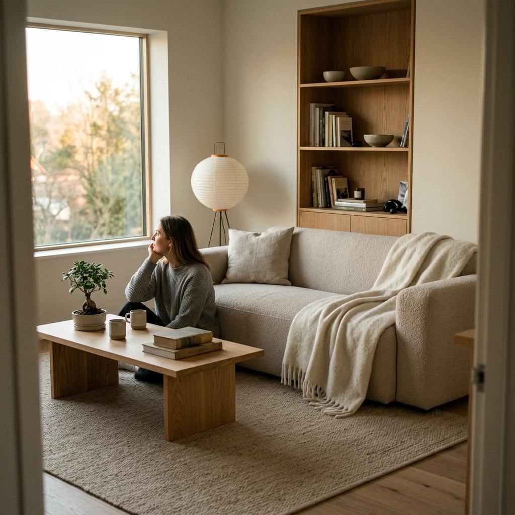 Where Hygge Meets Zen In A Modern Japandi Living Room