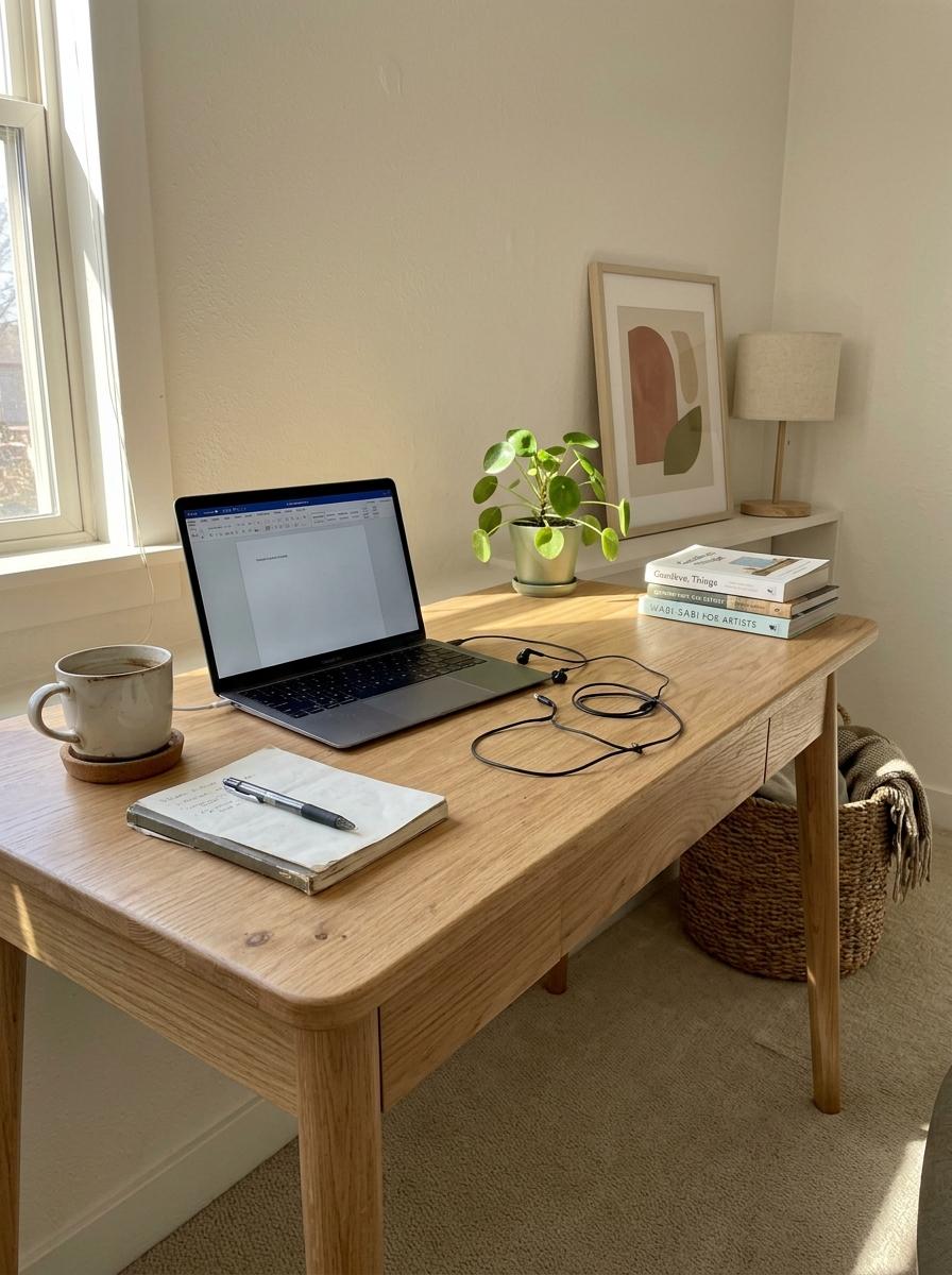Why Every Minimalist Needs A Quality Japandi Office Desk