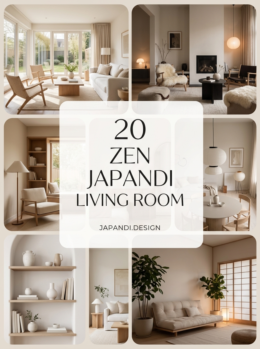 Zen Japandi Living Room Essentials for a Balanced Home