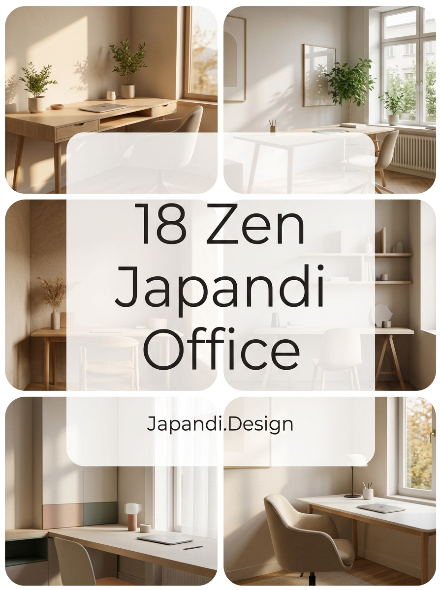 Zen Japandi Office Essentials for a Balanced Workspace